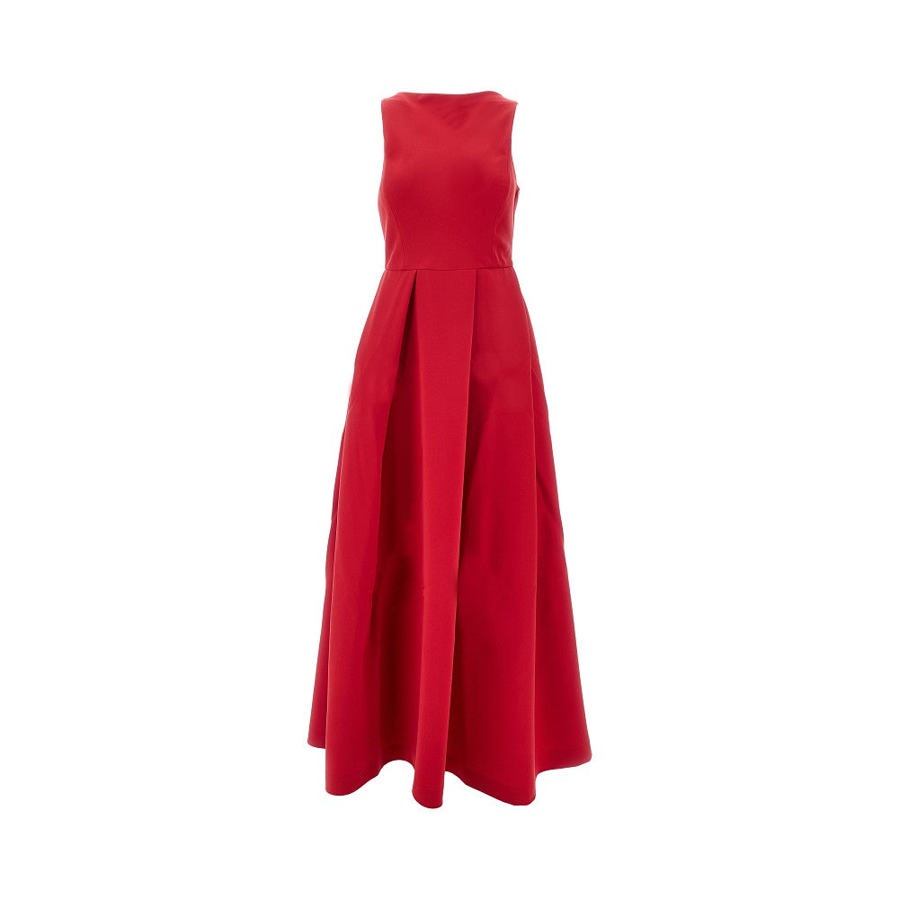 Techno cady ankle-length dress