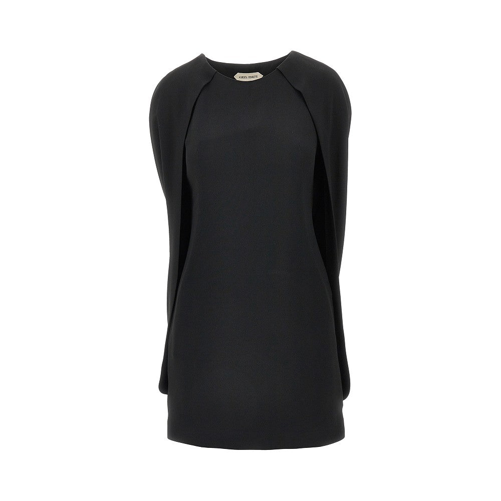Cady cape mini dress
