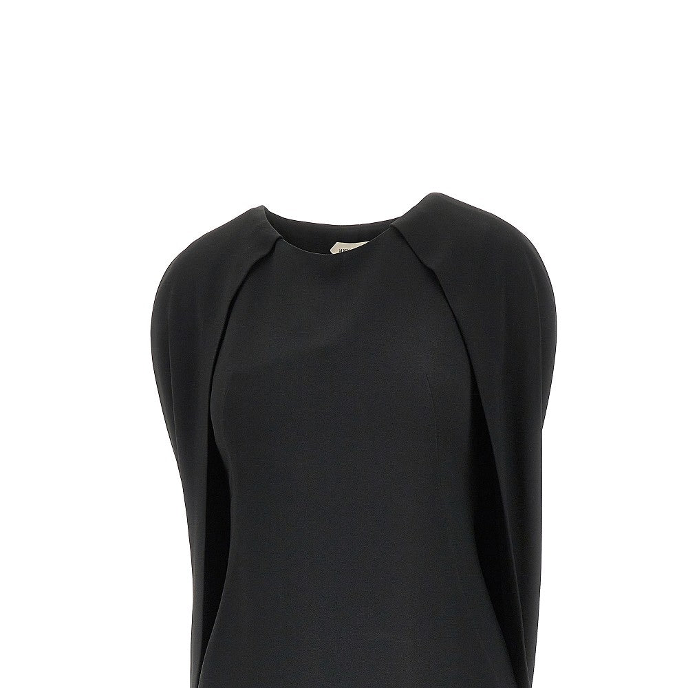Cady cape mini dress