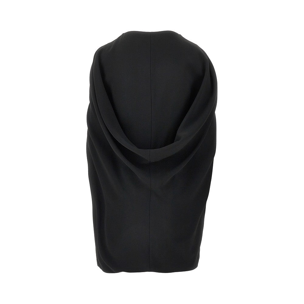 Cady cape mini dress