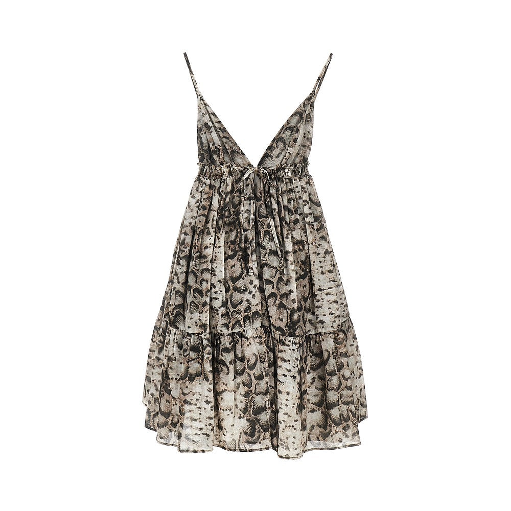 muslin mini dress Chlo Silk Mini Dress