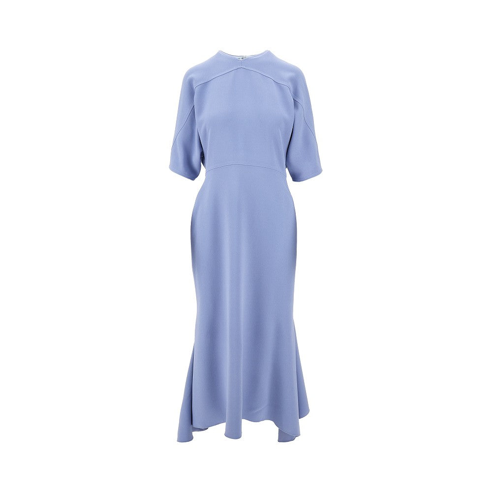 Dolman sleeves cady midi dress