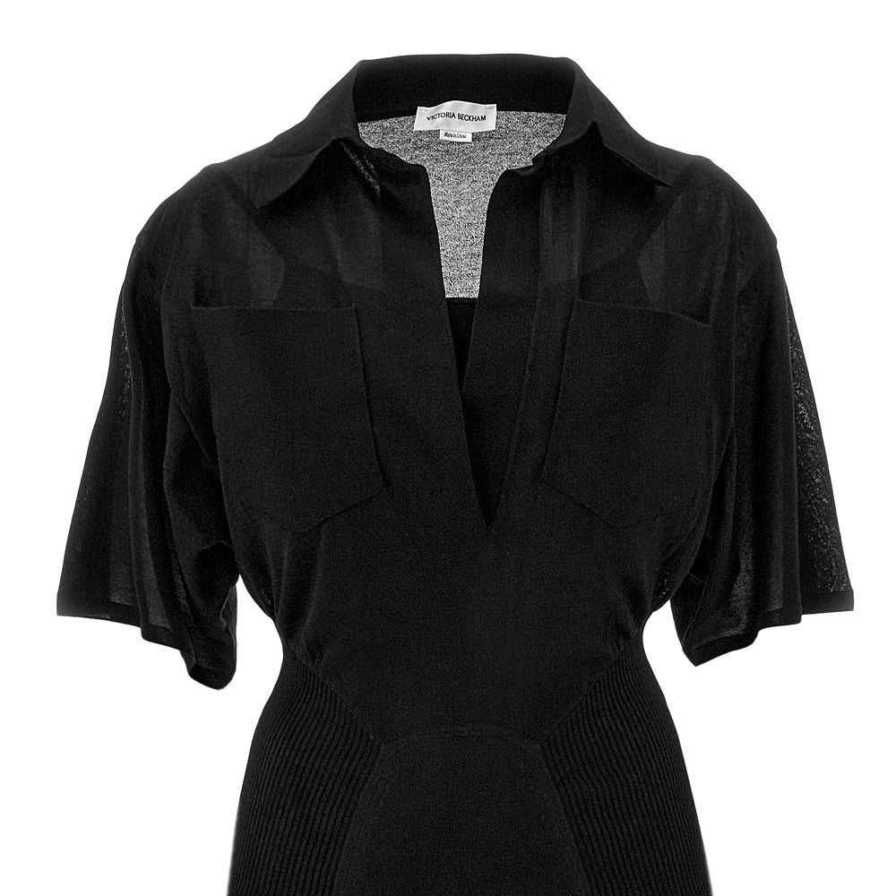 Abito lungo in maglia con body