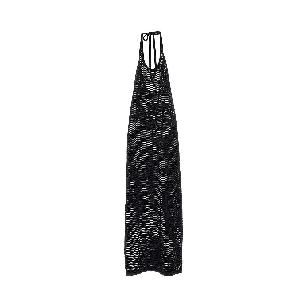 Abito lungo in maglia a rete Holistic