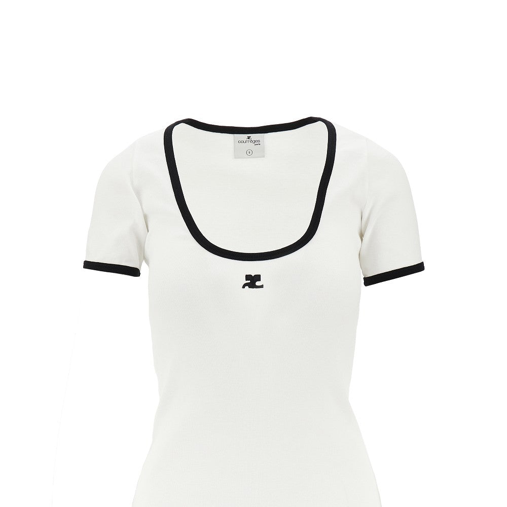 Mini abito in jersey Holistic Contrast