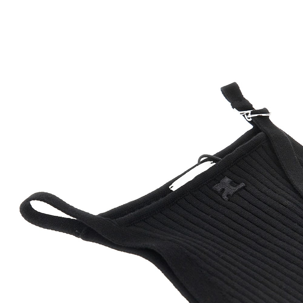 Mini abito a costine Buckle