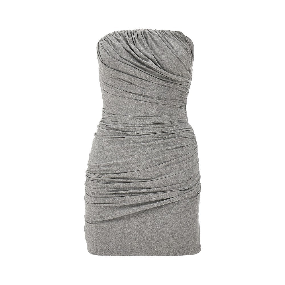 Mini abito in jersey drappeggiato