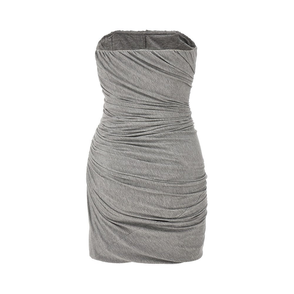 Mini abito in jersey drappeggiato
