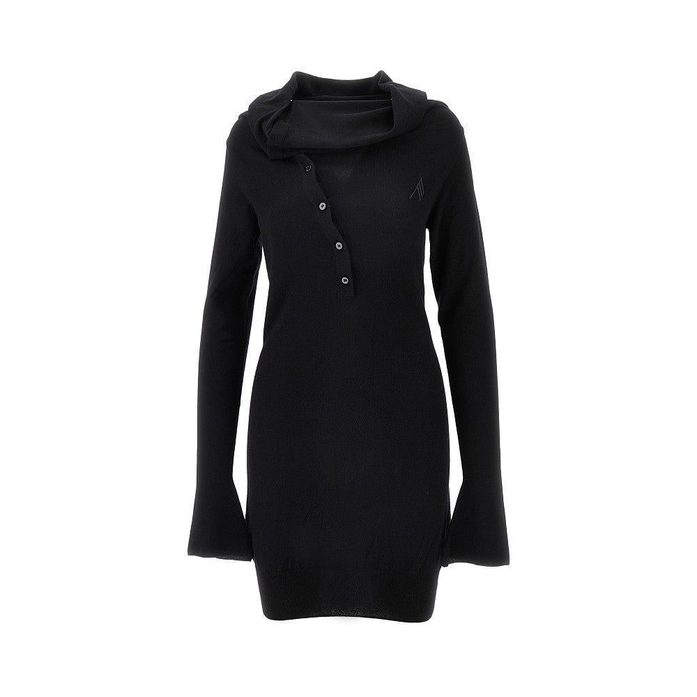 Wool and cashmere mini dress