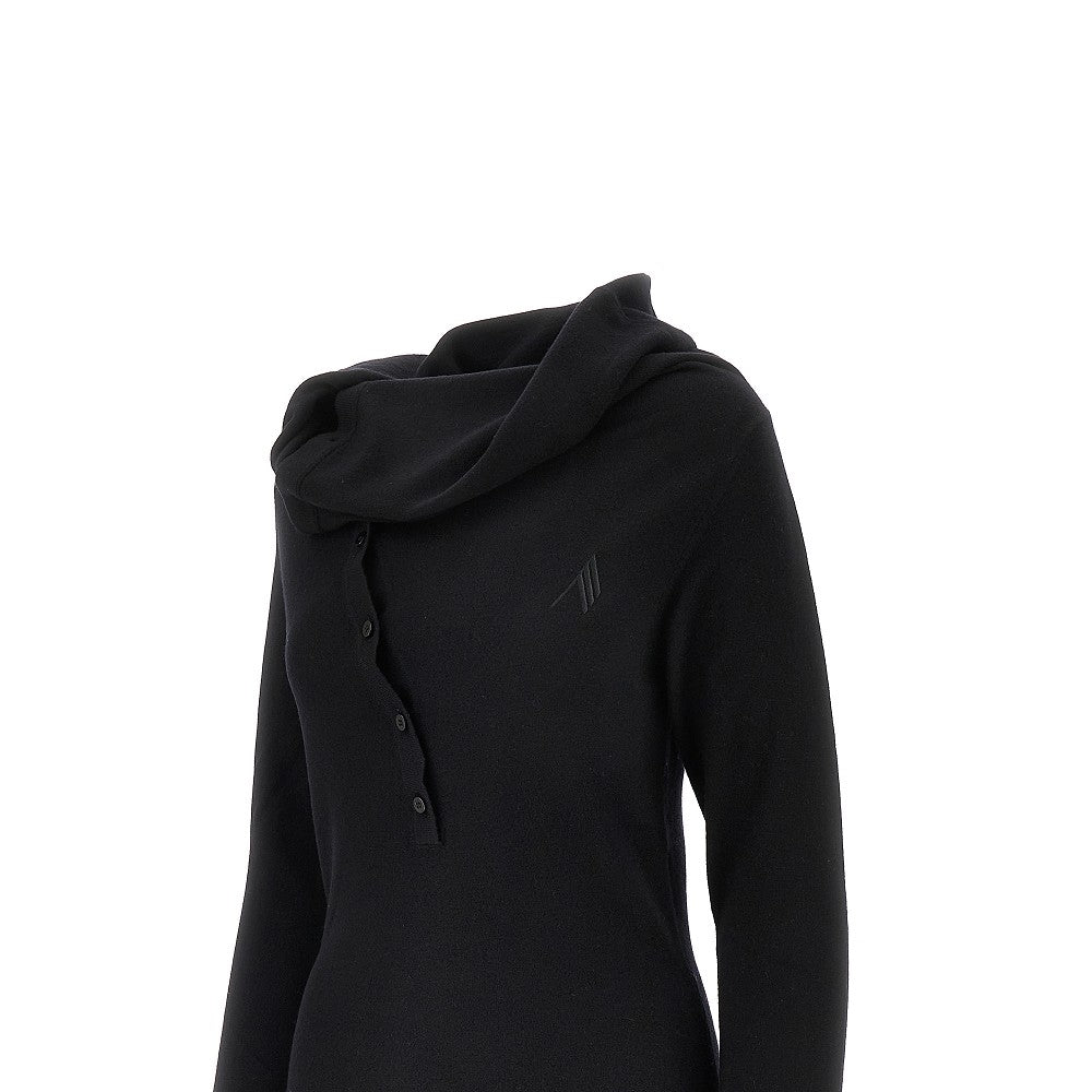 Wool and cashmere mini dress