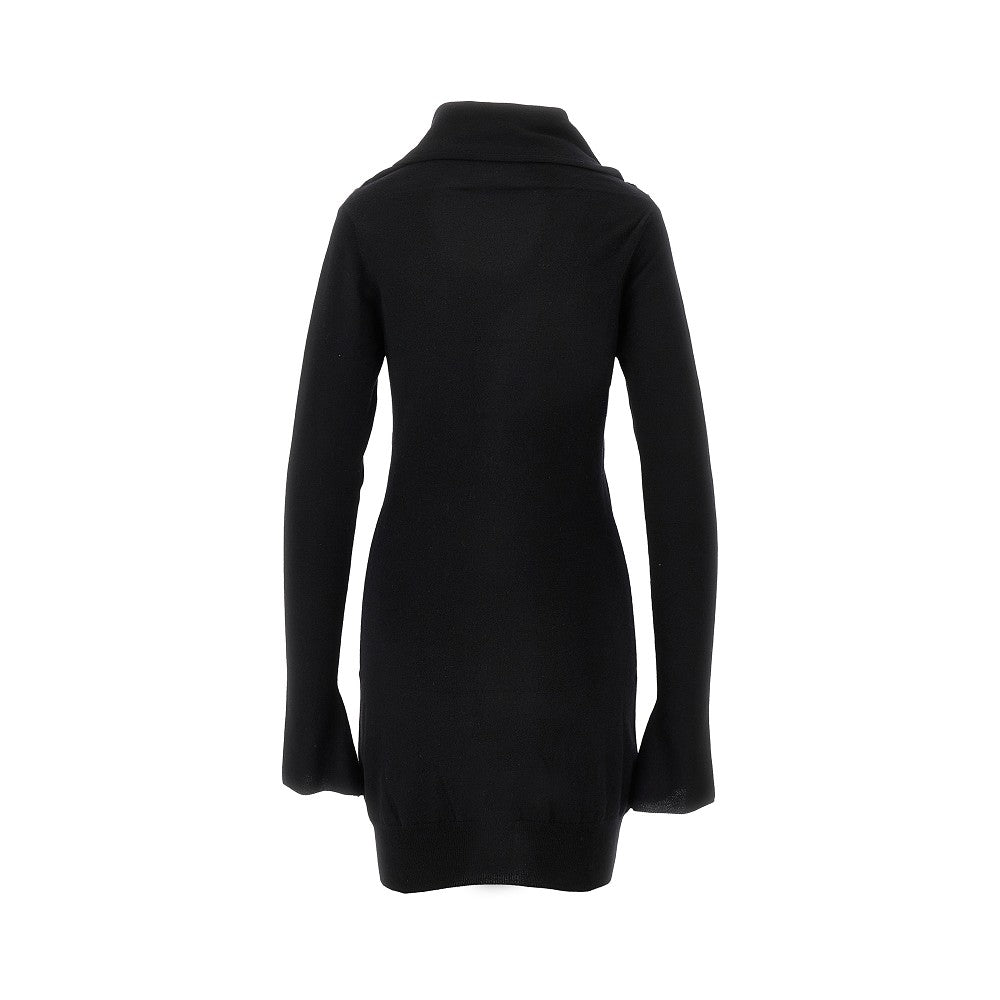 Wool and cashmere mini dress