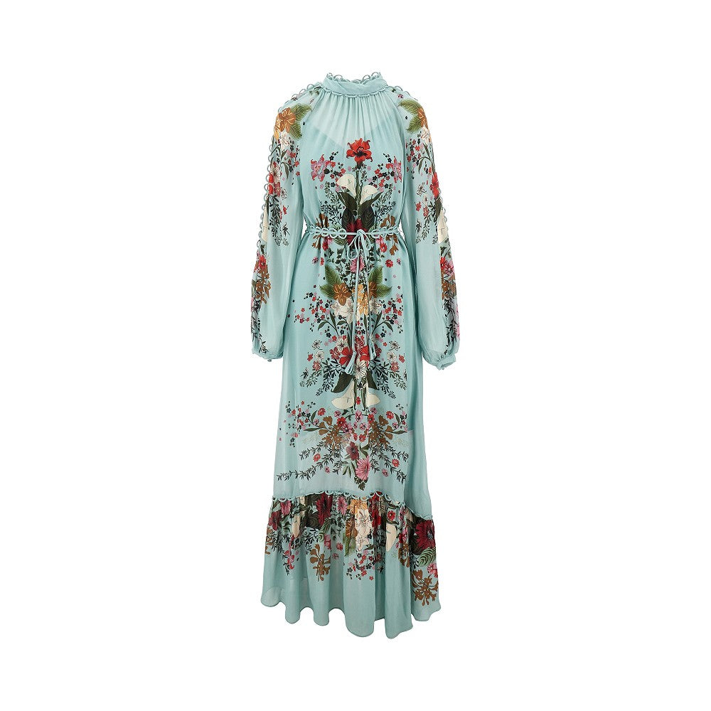 Beauty Bouquet georgette maxi dress
