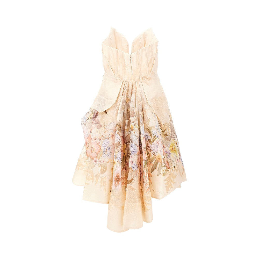 Mini abito drappeggiato 'Illuminate'