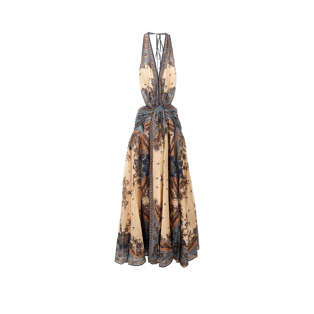 'Ascension' cotton long dress