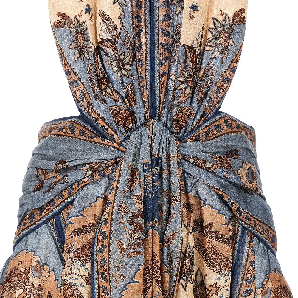 'Ascension' cotton long dress