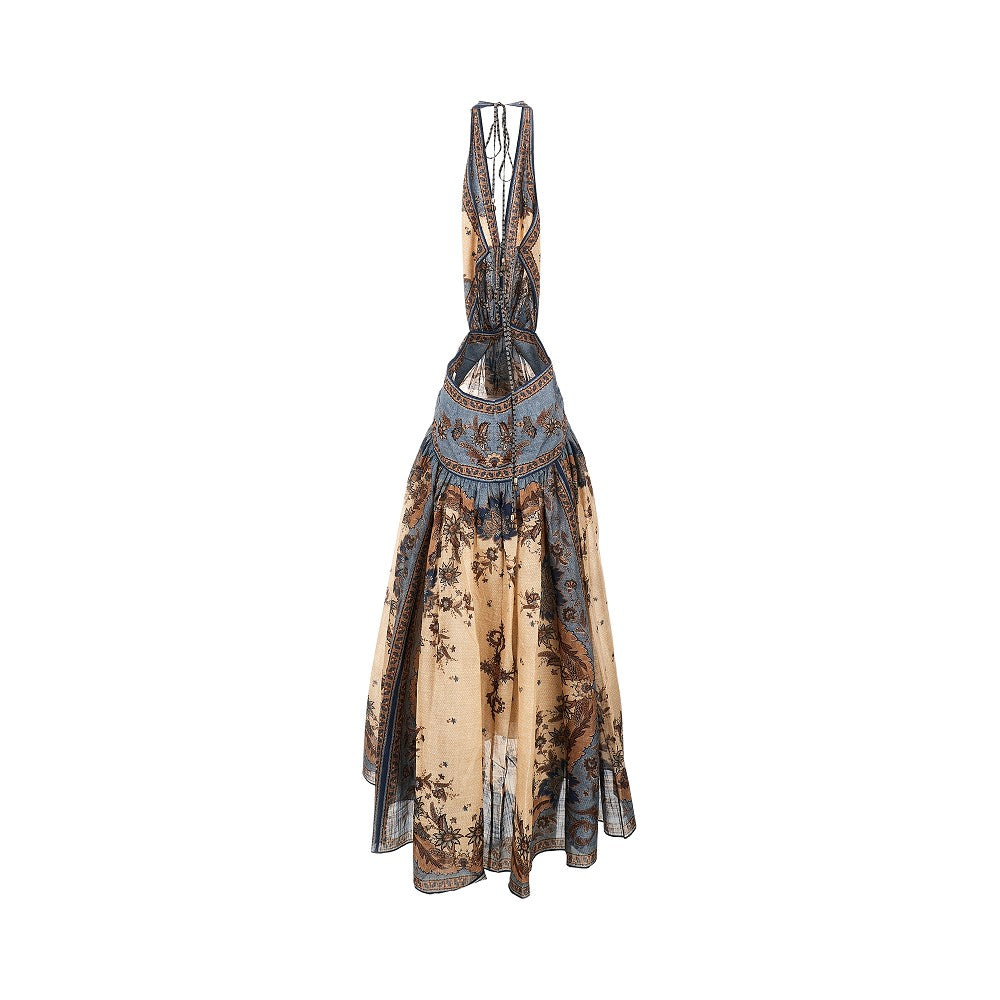 'Ascension' cotton long dress