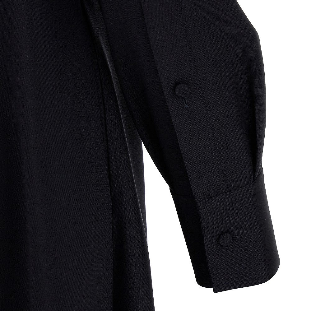 Abito midi con cintura VLogo Signature