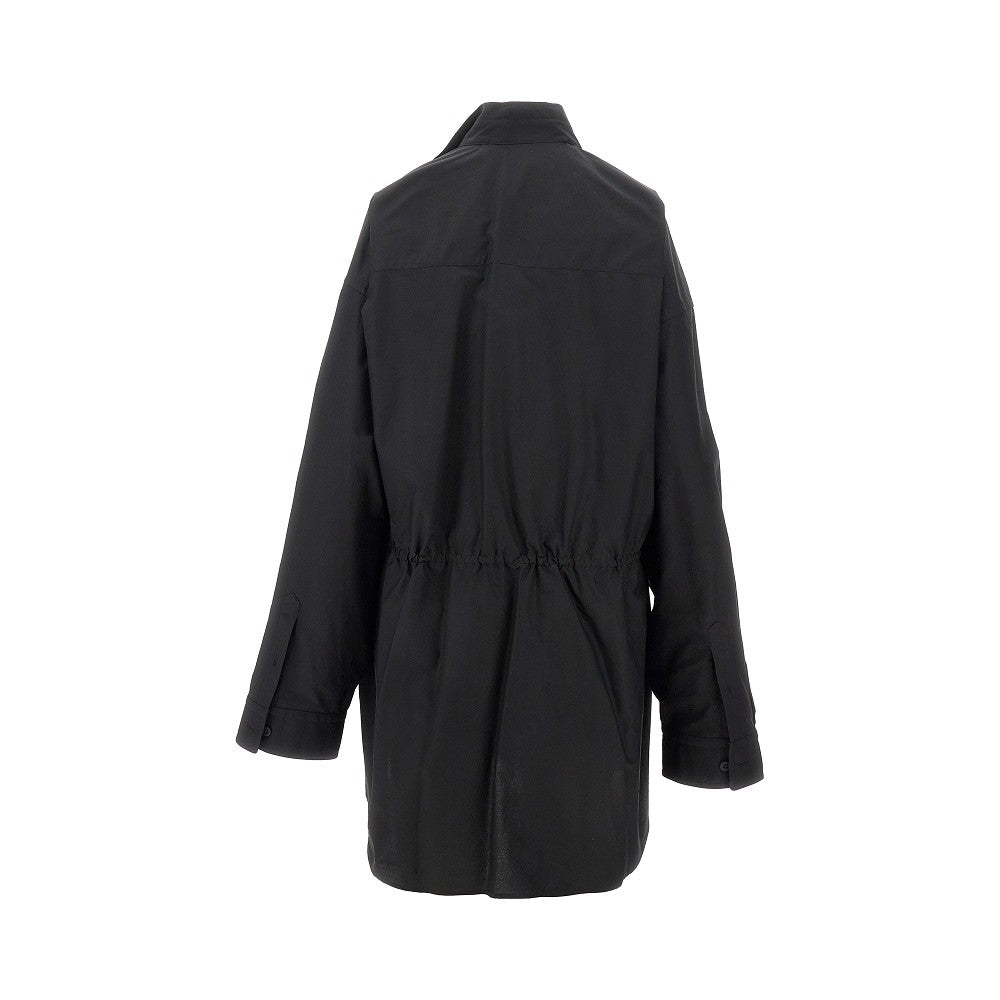 Mini abito camicia in popeline