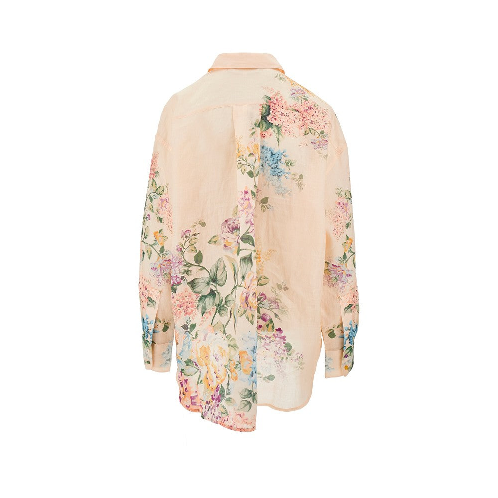'Halliday' ramie shirt