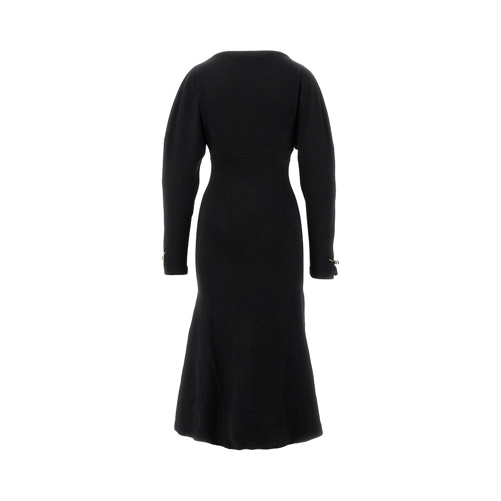 Knitted midi dress