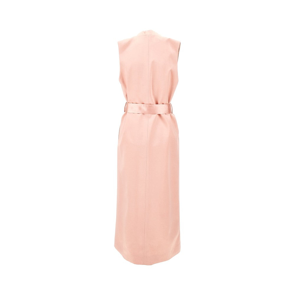 Duchesse long vest dress