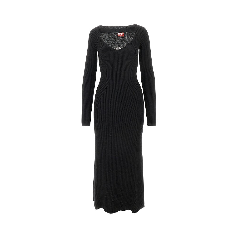 'Oloni' ribbed knit midi dress