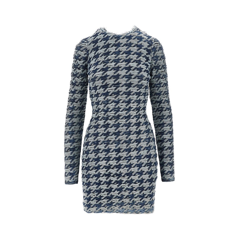 Mini abito in cotone jacquard 'Halma'