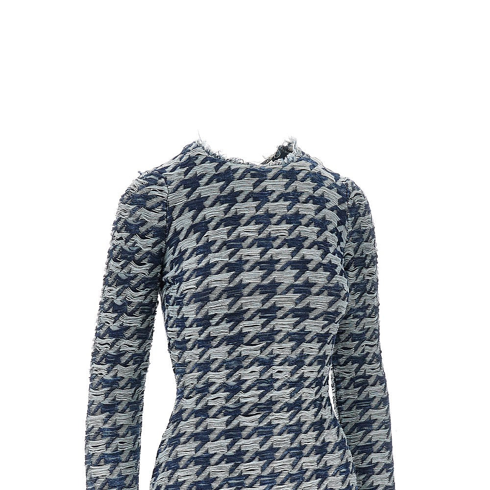 Mini abito in cotone jacquard 'Halma'