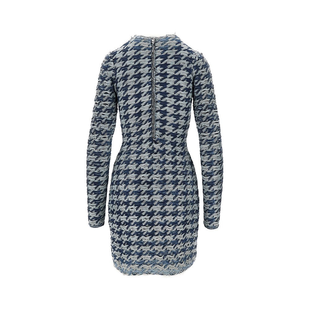 Mini abito in cotone jacquard 'Halma'
