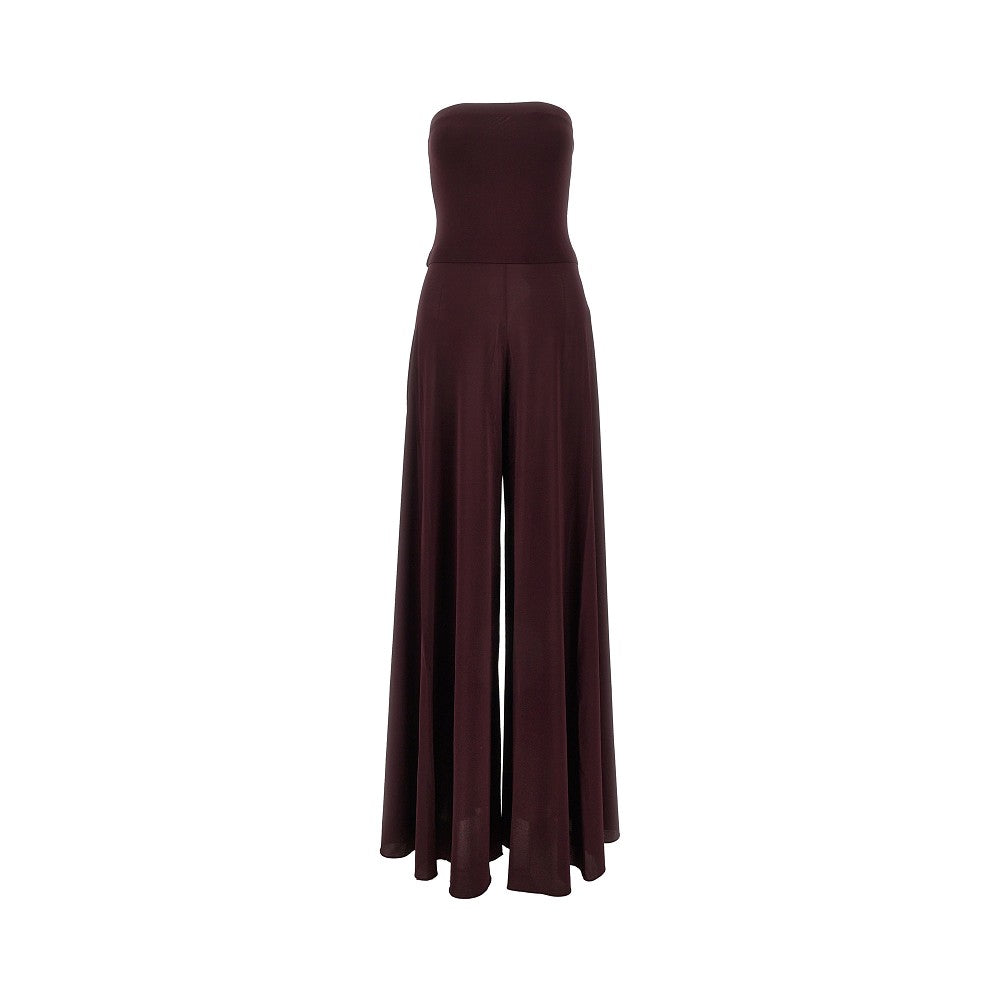 Jumpsuit convertibile in jersey