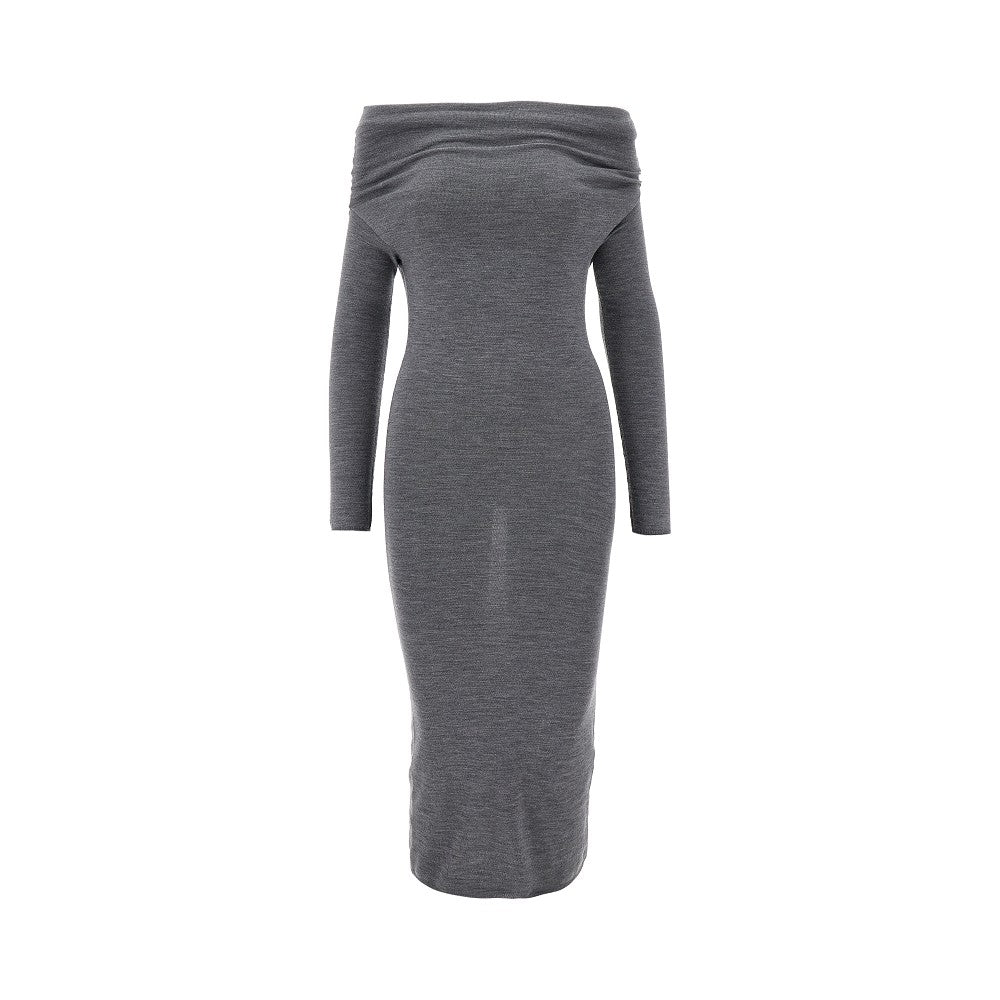 'Debra' knitted midi dress