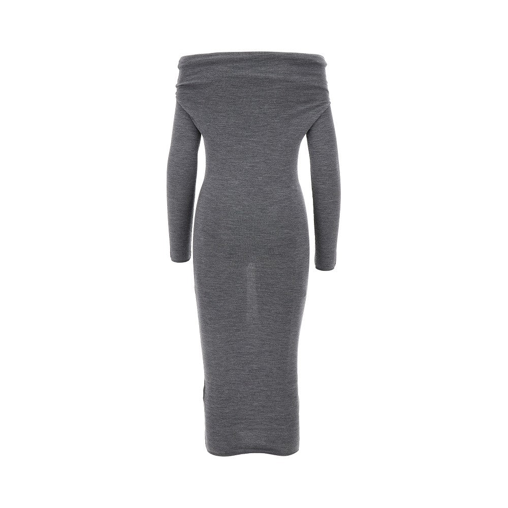 'Debra' knitted midi dress
