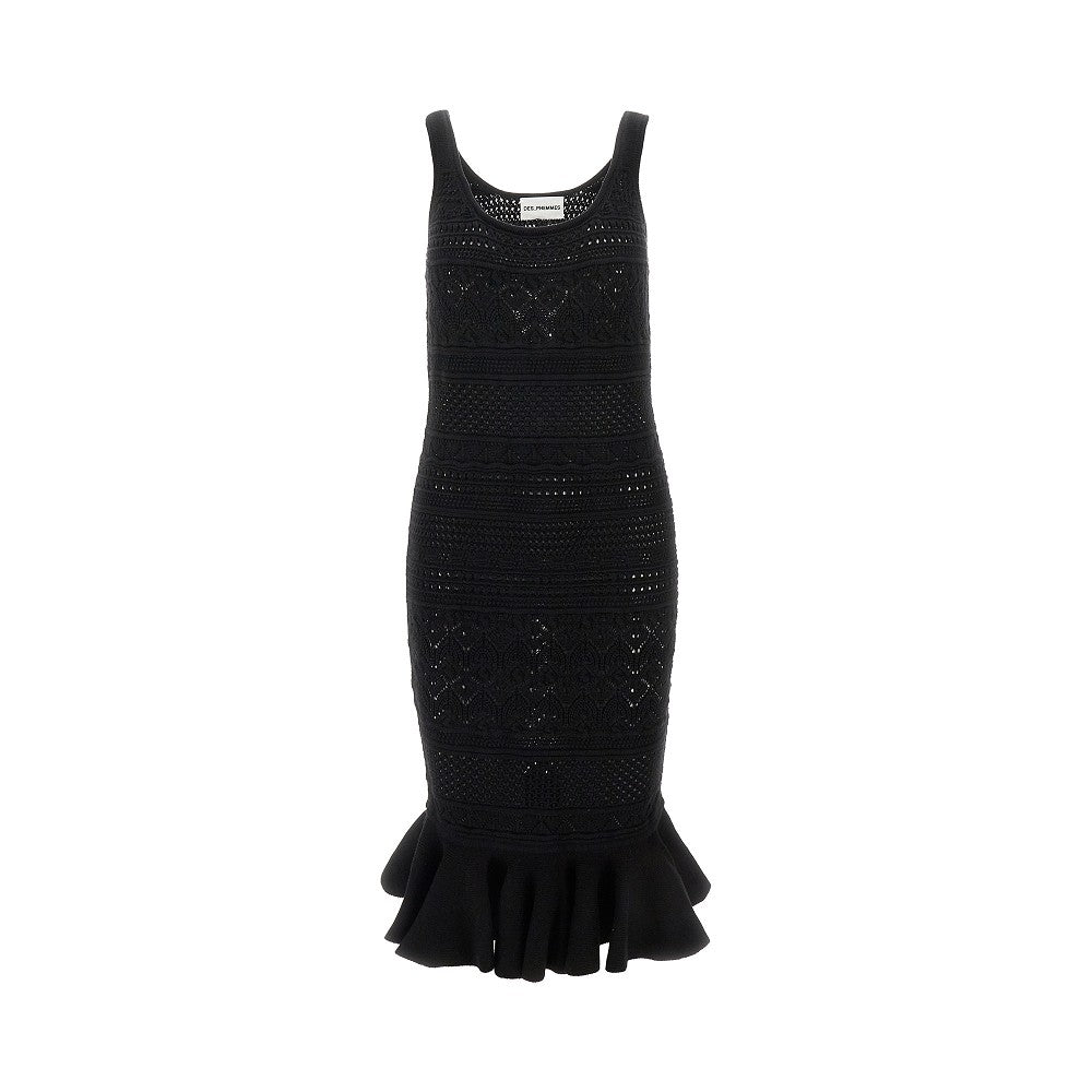 Knitted midi dress