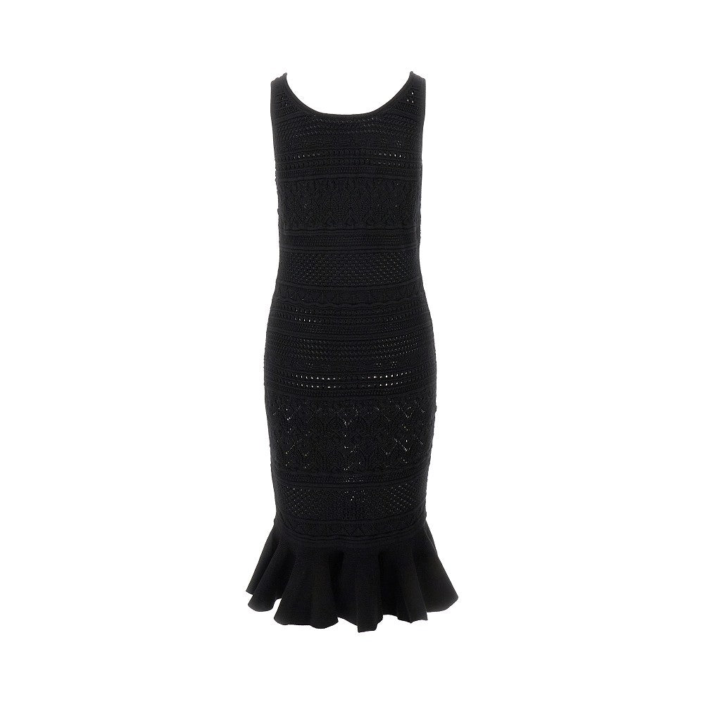 Knitted midi dress