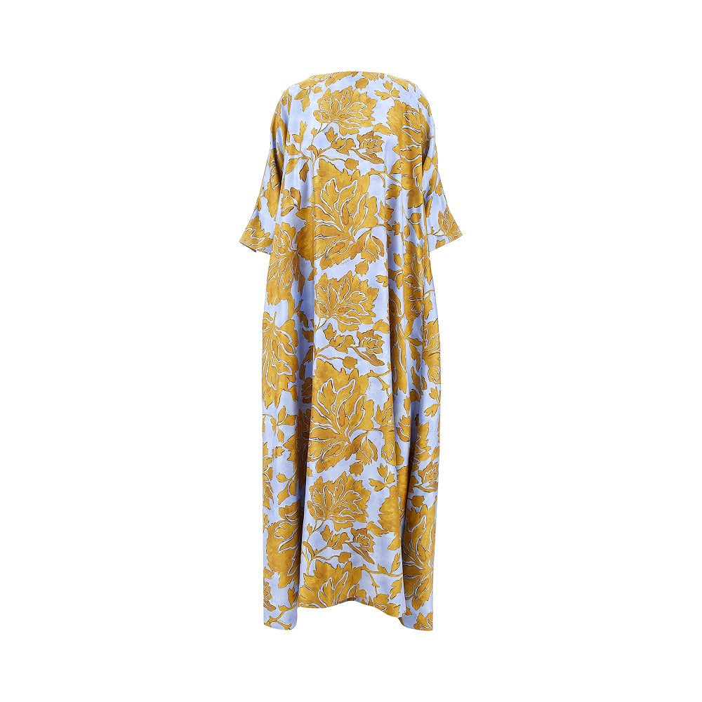 'Muumuu' silk long dress