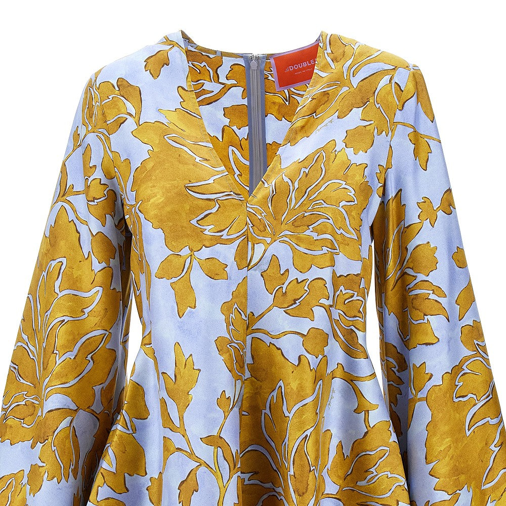 'Magnifico' silk mini dress