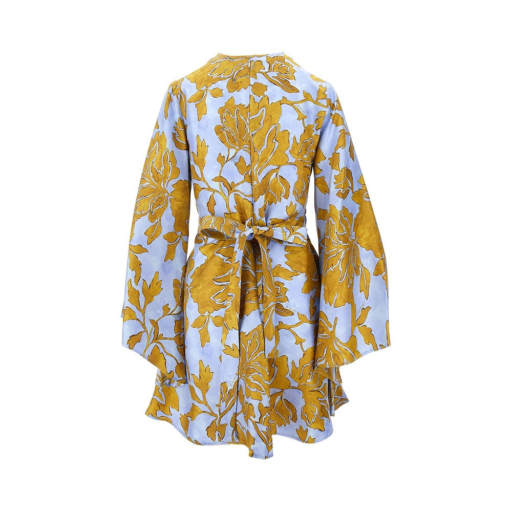 'Magnifico' silk mini dress