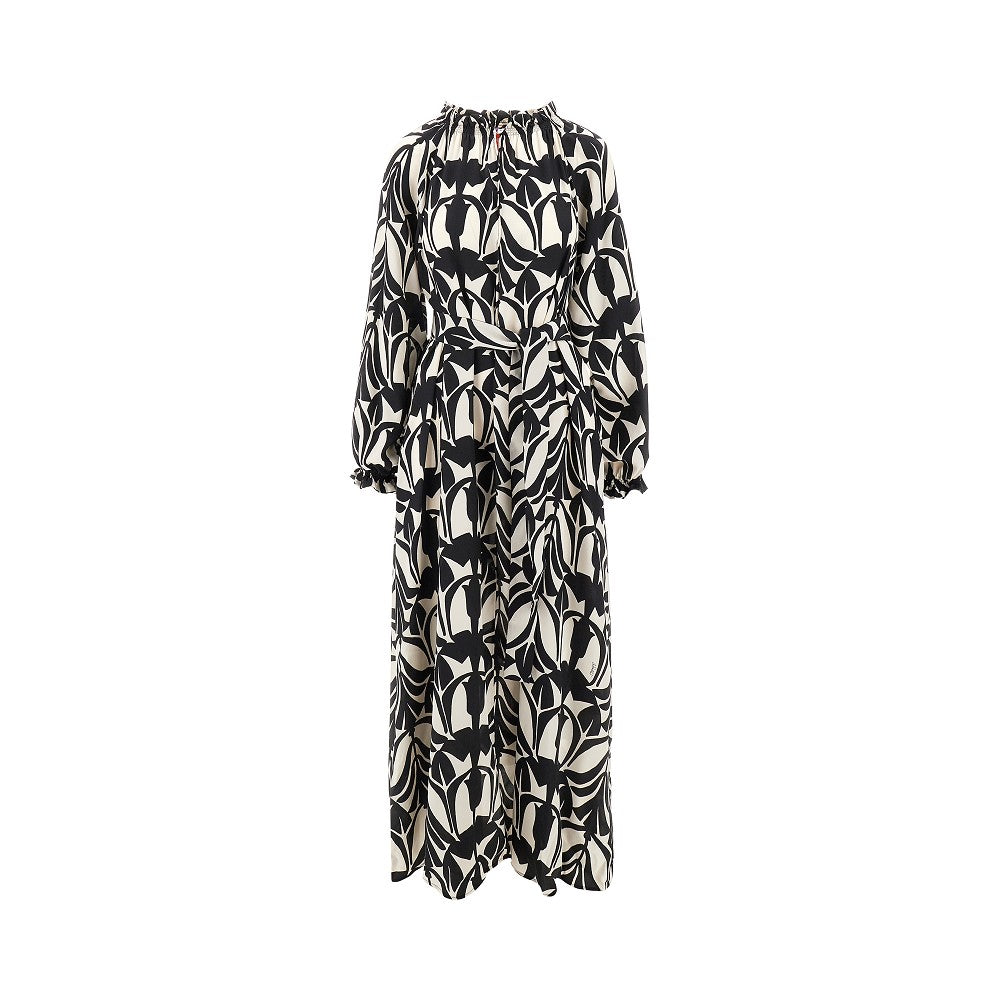 Abito 'Cerere' in crepe de chine
