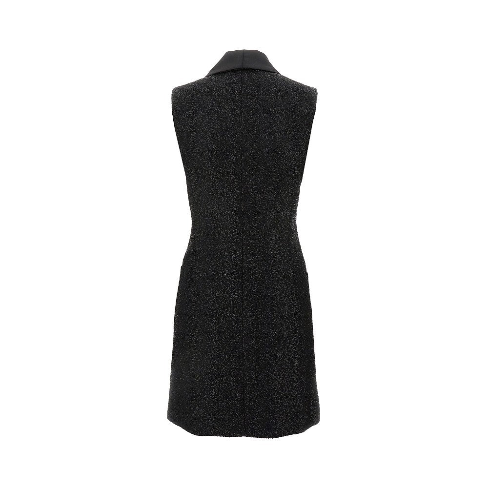 Gilet mini abito in paillettes