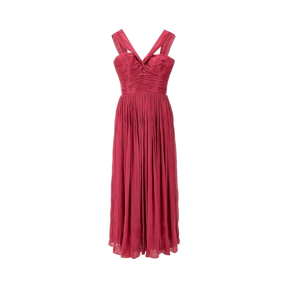 Abito midi 'Cavana' in georgette lurex
