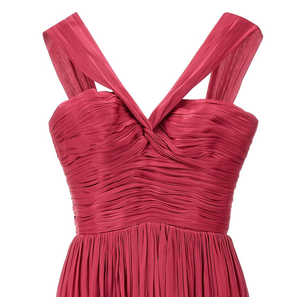 Abito midi 'Cavana' in georgette lurex