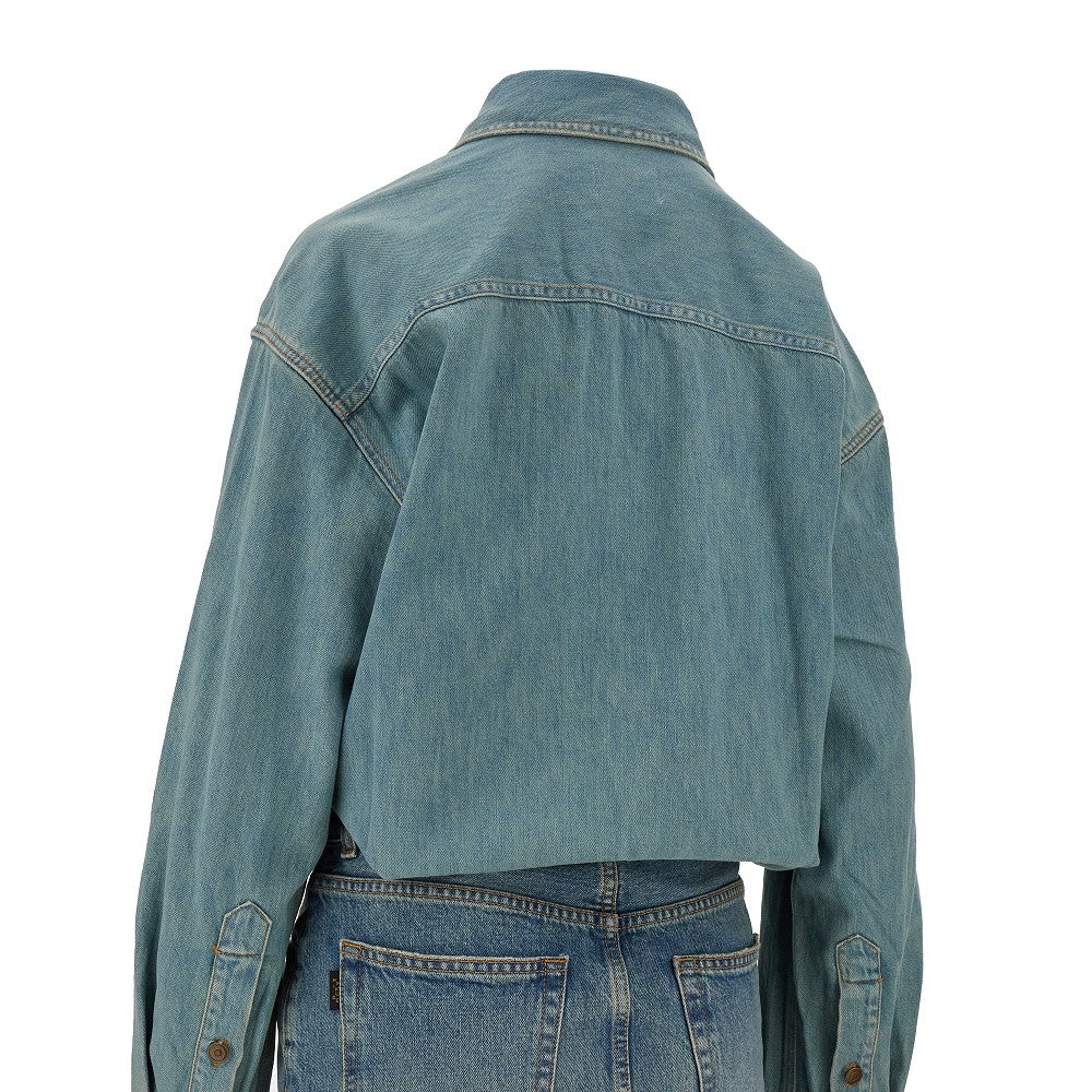 Abito al ginocchio in denim