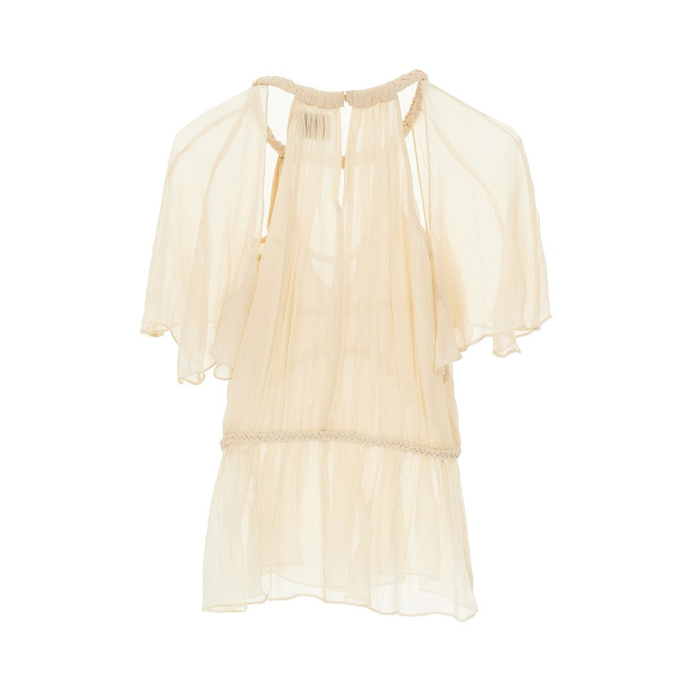 'Rosaline' silk top