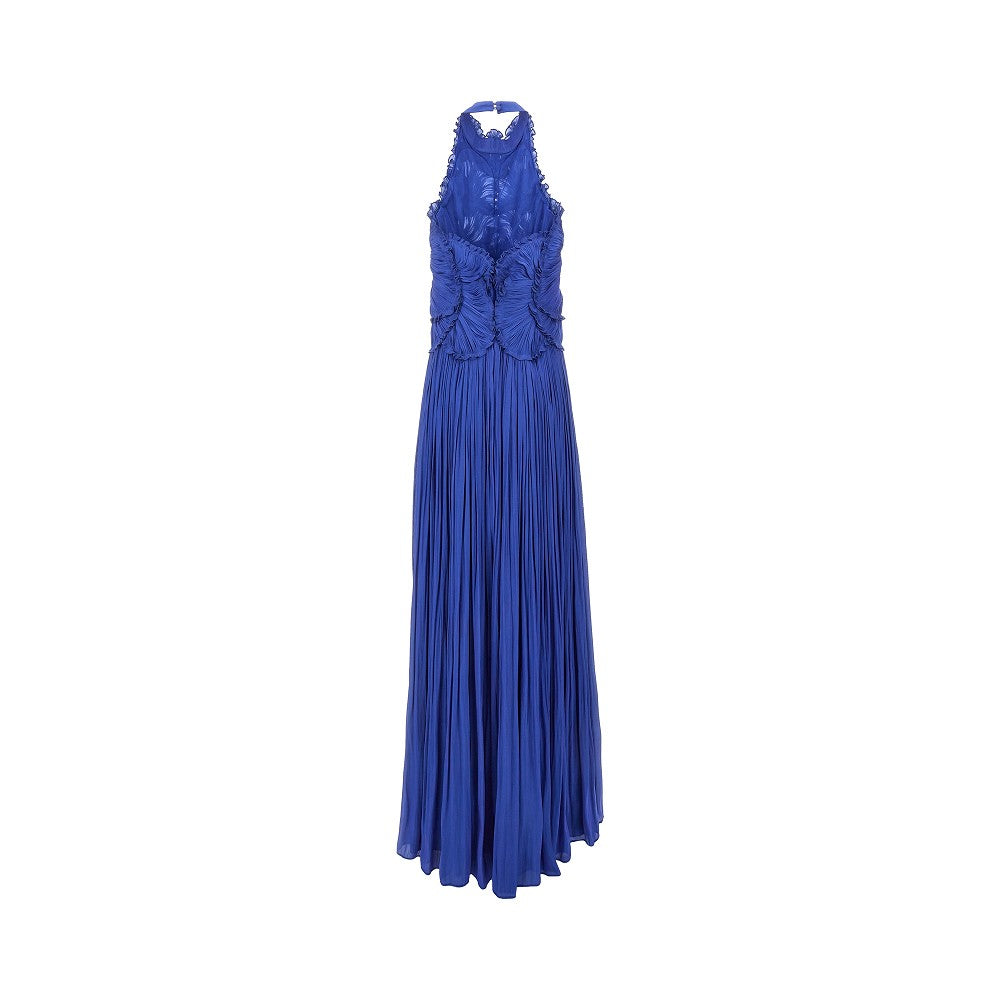 Abito lungo 'Attina' in georgette lurex