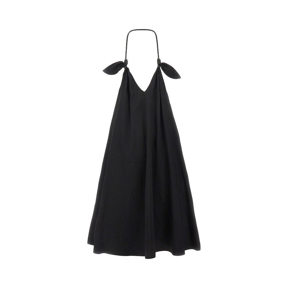 Mini abito 'Flamenco' con nastro in pelle