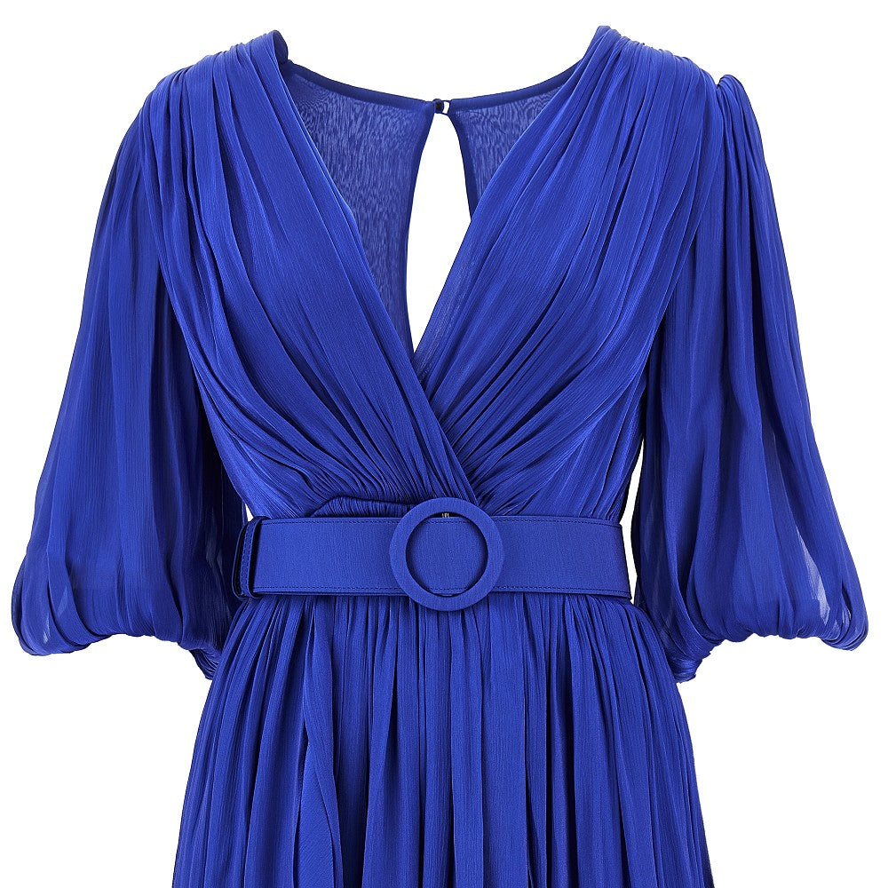 Abito 'Brennie' in georgette lurex