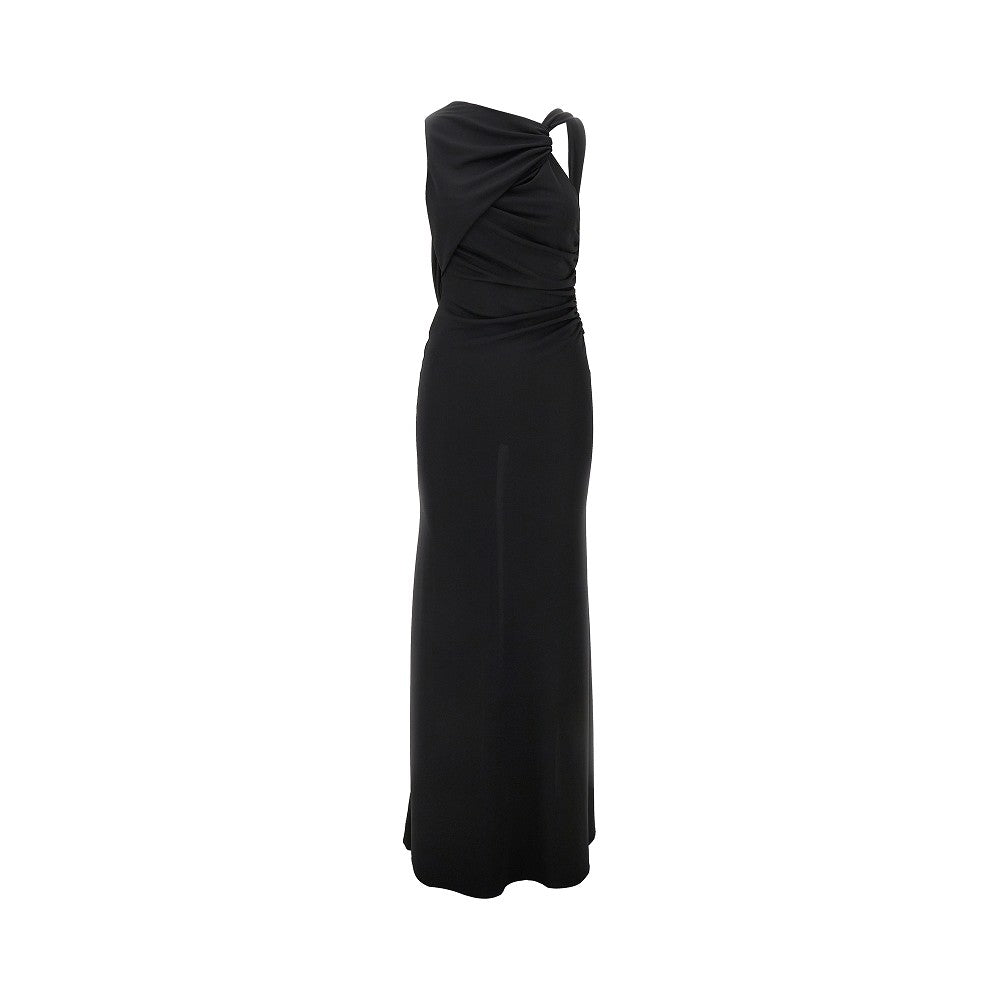 'Venere' draped maxi dress
