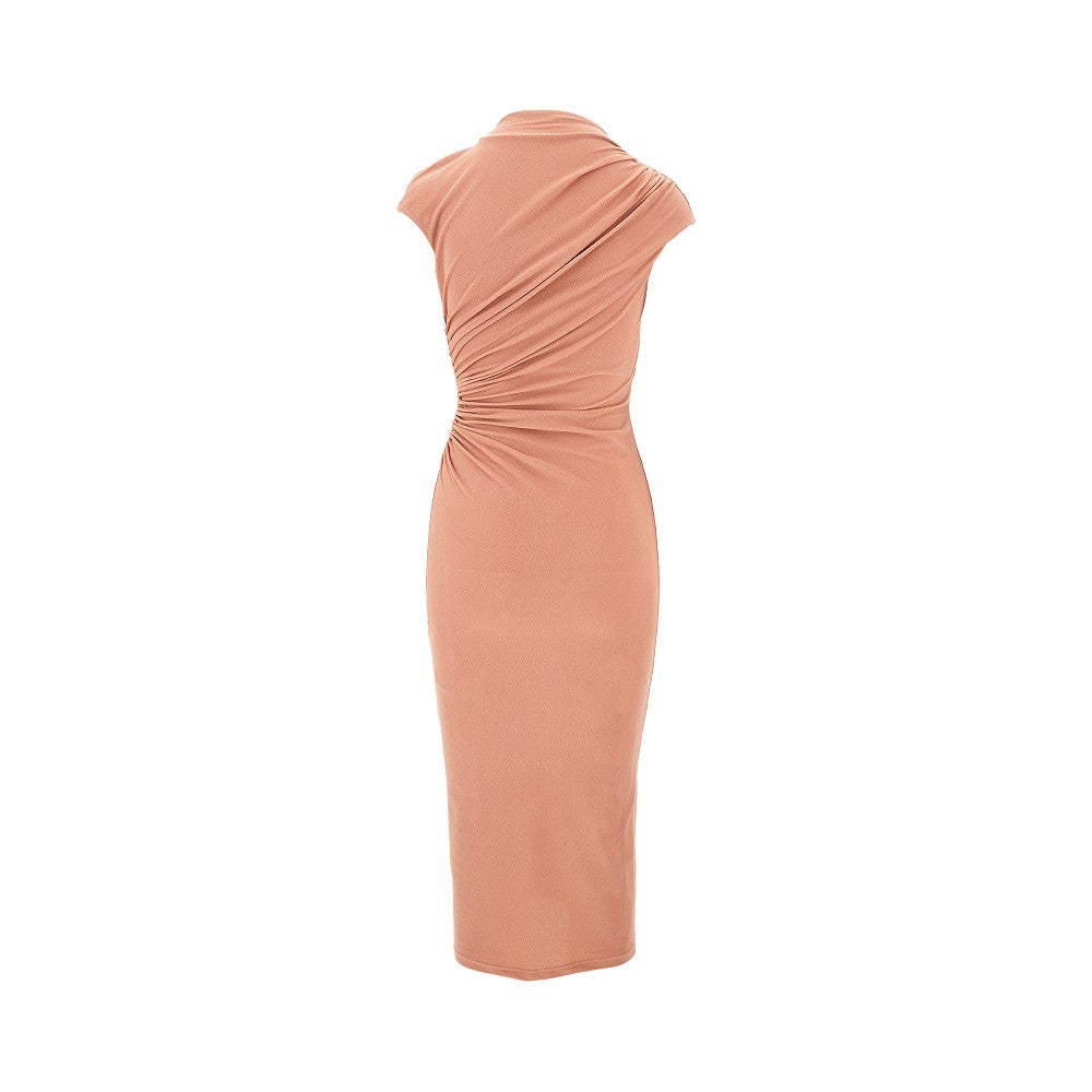 Abito midi drappeggiato 'Vesper'