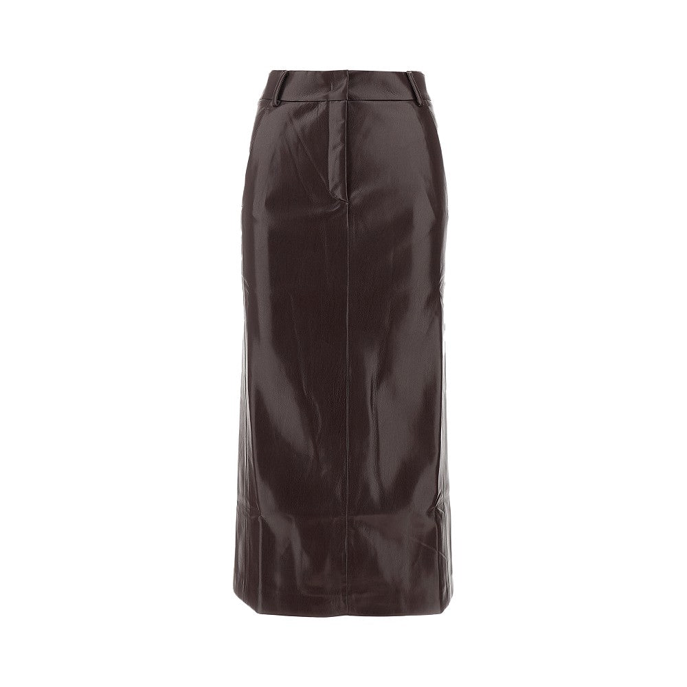 'Xania' vegan leather pencil skirt