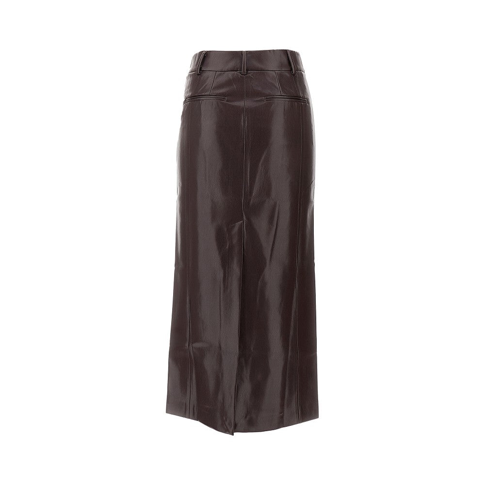'Xania' vegan leather pencil skirt